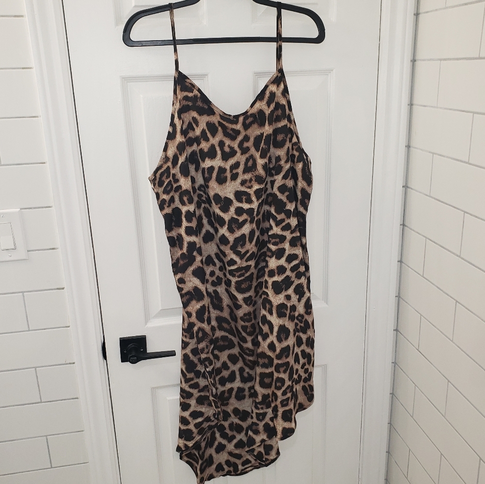 NWT leopard print dress